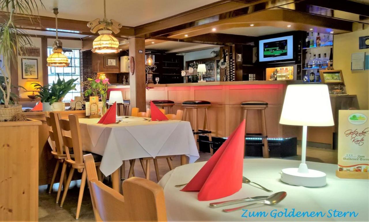 Hotel-Restaurant Zum Goldenen Stern Grossalmerode Exterior photo